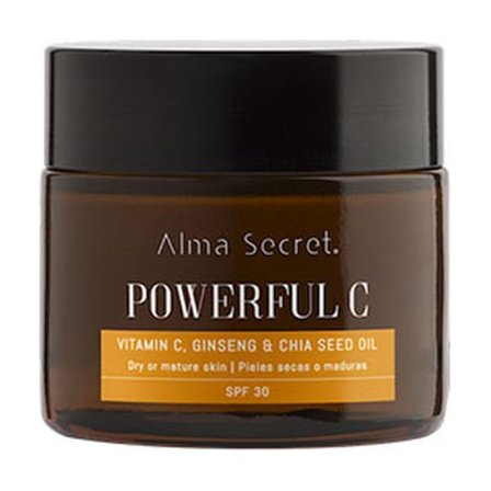 ALMA SECRET - Kraftig creme med vitamin C, ginseng og chia SPF30 50 ml creme