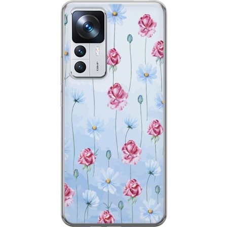 Yhteensopiva Puhelinkuori Xiaomi 12T Pro Petal Reverie Sky Blue