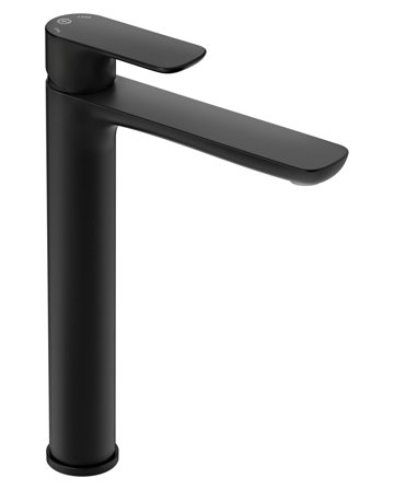 Gustavsberg Estetic GB4121825053 Pesuallashana korkea malli, mattamusta, Kylpyhuone