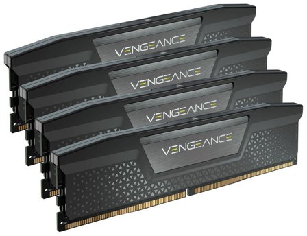 Corsair DDR5 5600MHz 128GB (4x32GB) DIMM Unbuffered Std PMIC XMP 3.0 VENGEANCE DDR5 Black Heatspread