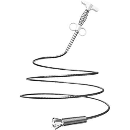 Avloppsrensare | Portabel VVS-spiral | Avloppsverktyg | Handfat (FMY)