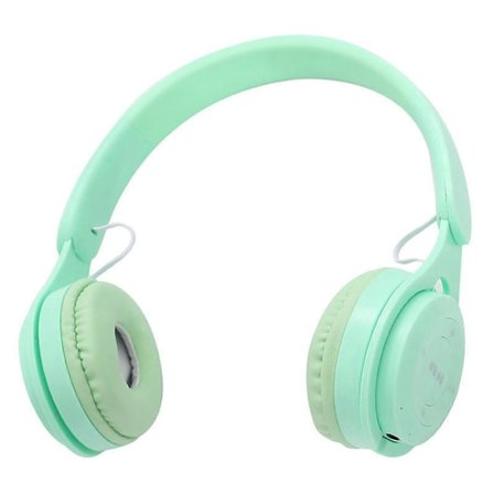 M6 Trådløse Foldbare Hovedtelefoner Macarons Heavy Bass Bluetooth-kompatible Spilhovedtelefoner