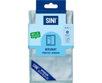 Mikrofiberduk Fönster 30x30 cm - SINI mikrofiberduk för fönsterrengöring
