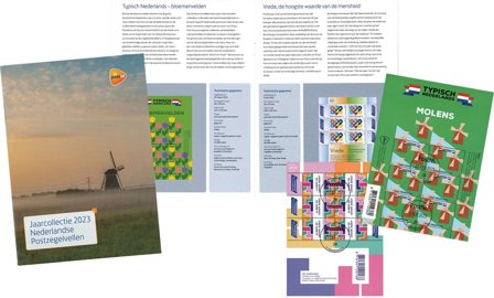 Holland - Årsmappe med ark 2023 - Stemplet