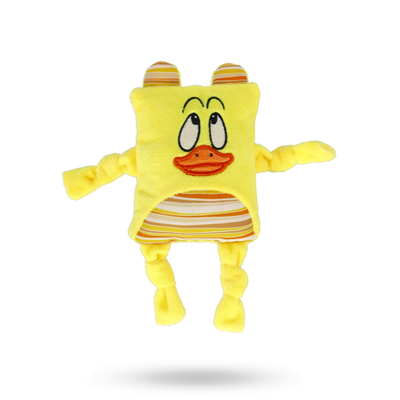 Dogman Ducke Plutt Gul - Hundleksaker