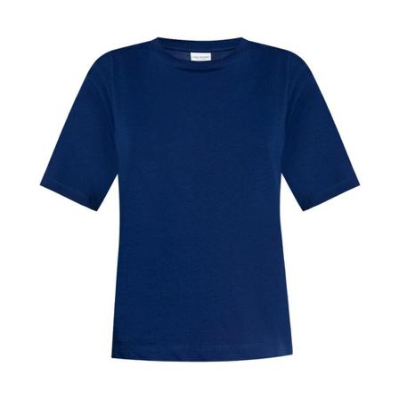 Dries Van Noten Cotton T-shirt Blå, Dame T-shirts