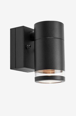 Markslöjd - Væglampe Luno 1L - Sort - Facadebelysning - Fra Homeroom