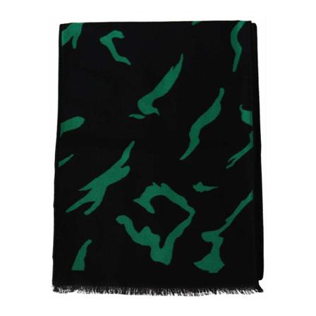 Givenchy, Winter Warm Scarf Groen, unisex, Maat:ONE Size,wol