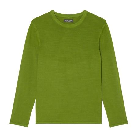 Marc O'Polo Crew neck jumper, regular fit Grøn, Herre Strik