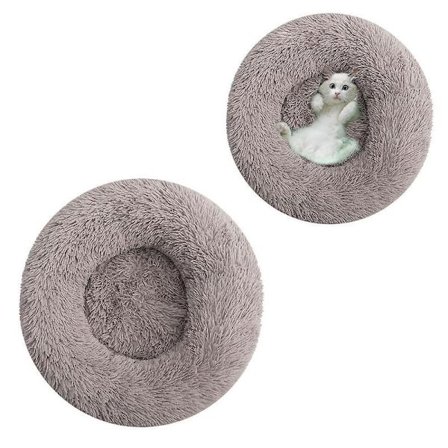Beroligende Hundeseng Donut Katteseng Anti-Stress Hundeseng 60cm
