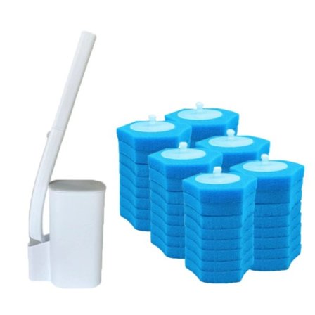 Engangs Toalett Rengjøring System Engangs Toalett Spylbart Refill Frisk Brush Spylbare Refills utskiftbare tilbehør