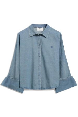 Atari Denim Shirt Chambray Blue XS