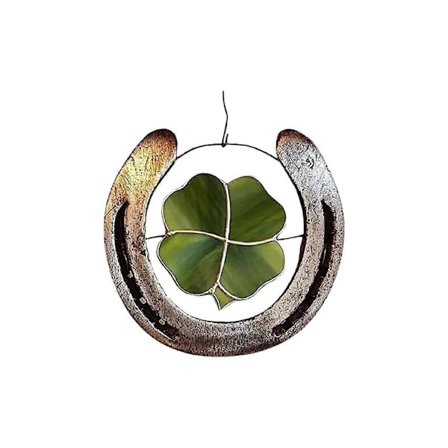 U-formet Hestesko Metal Vægdekoration Ornament til Ladedør Fødselsdagsfest