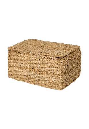 Åhléns Home Förvaringskorg med lock HOOGLA 40x28 cm Förvaring ONESIZE