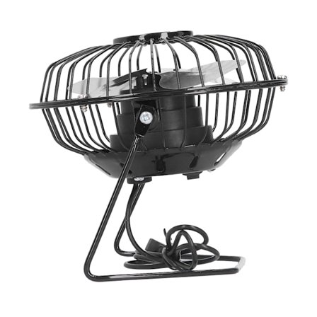 Solpanel Ventilator Mobil Strømforsyning Udendørs Ventilation Køling USB Interface Bærbar Enhed