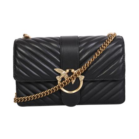 Pinko, Cross Body Bags Zwart, Dames, Maat:ONE Size