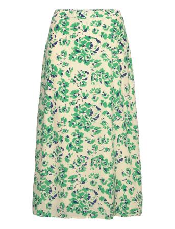 Fany Skirts Satin Skirts Grønn SUNCOO Paris*Betinget Tilbud