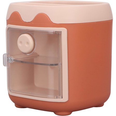 Skrivebordspennestativ, oppbevaring av kontorrekvisita, skrivebordstilbehør, oppbevaringsboks for arbeidsplass