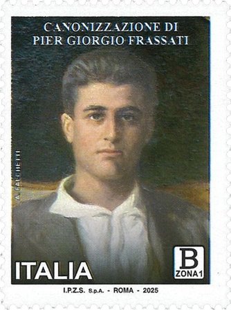 Italien - Helgenkåringen af Pier Giorgio Frassati - Postfrisk frimærke