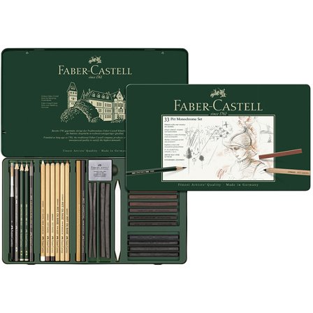Faber-Castell PITT Monochrome 33-set