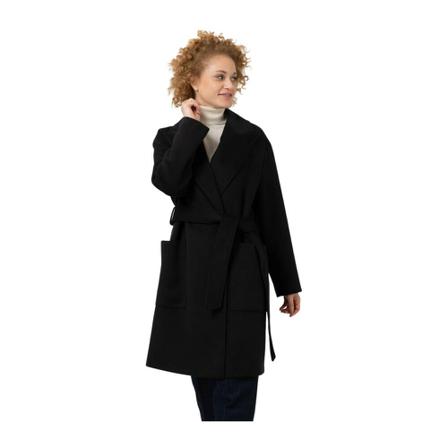 Kaos, Belted Coats Zwart, Dames, Maat:S