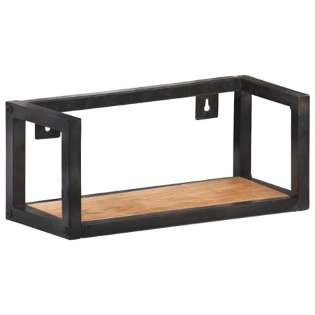 Vidaxl Vägghyllor 2 St 40 Cm Massivt Akaciaträ Brun