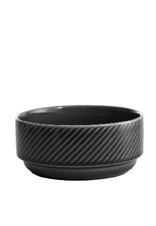 Sagaform Coffee & More Djup Skål Serveringstillbehör Grå ø17x7cm