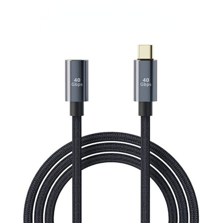 Type-C forlengelseskabel USB 4 Extend 0,8M
