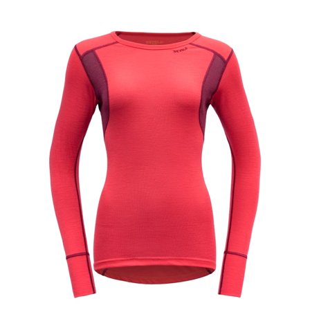 Devold Hiking Woman Shirt Women base layer tops Red M