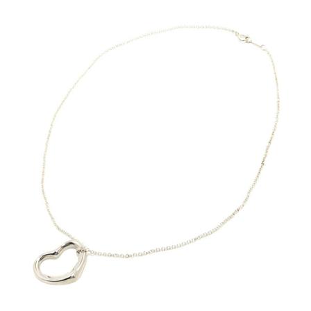 Tiffany & Co. Pre-owned Necklaces , Grijs , Dames , Maat: ONE Size Vintage Sieraden