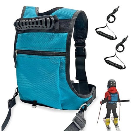 Snowboard Træningssele til Børn, Begynder Ski Træningsrygsæk Skateboard Ski Skøjte Træningssele, Snowboard Bælte til Børn