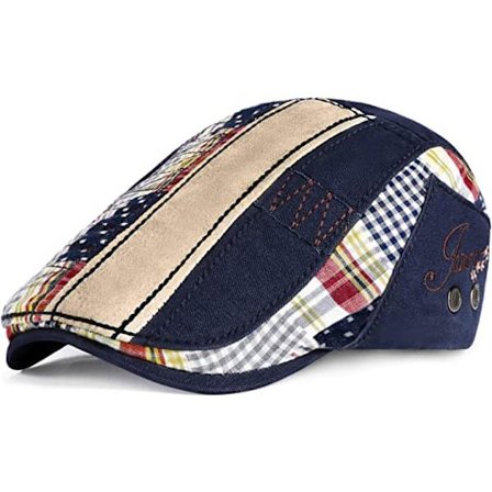 Herrar Beret Sommar Dragsko Hatt Andningsbar Newsboy Flat Ca