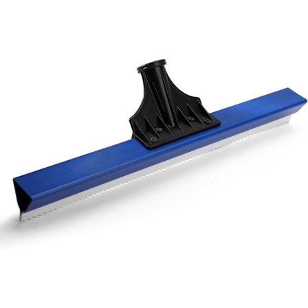 ING 40 cm epoxy-gummiskraber med 4 mm takkede tænder til selvnivellerende cement-urethan-epoxygulvskraber til professionelle og begyndere