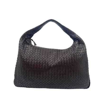Bottega Veneta Vintage Pre-owned Læder skuldertasker Brun, Dame Vintage Tasker, Størrelse: ONE Size