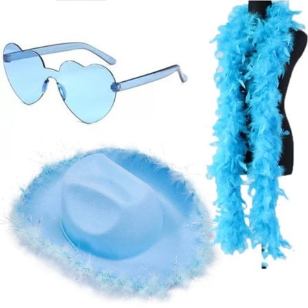 Cowboyhatt Fluffy Feather Boa 6 6