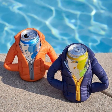 2-pak Cola Jakker Dåser Øl Termisk Jakke Øl Jakke Termisk J