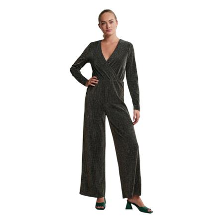 Pieces Pcrina Jumpsuit , Zwart , Dames , Maat: XS