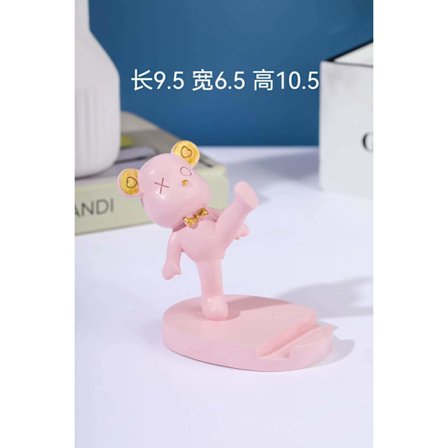 Våldsamma björnornament, skrivbordsdekorationer för kontoret, datorbord, bra föremål för mobiltelefonstativ, arbetsstationer, små presenter till 