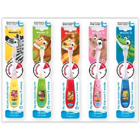 Barn Elektrisk Tandborste med Minut Timer - 1 Stück