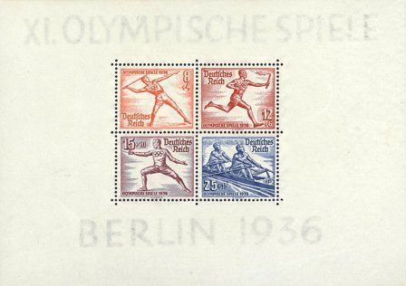 Tyske Rige 1936 - MICHEL Blok 6 - Miniark - Postfrisk