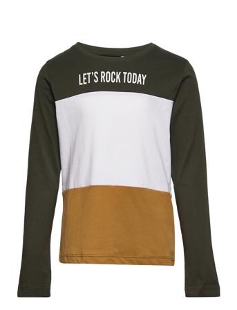 Nkmkensy Ls Top Langærmet T-shirt Multi/mønstret Name It