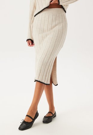 ONLY-Onlchick Stitch Mv Skirt Knt-L