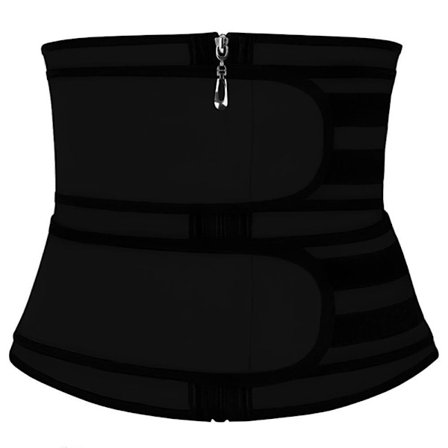 Formande Waist Trainer: Dragkedja & Justerbara Band