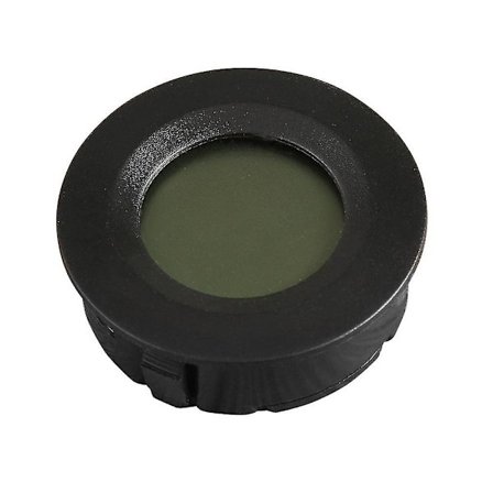 Rund Mini Digital Cigarr Fuktighetsmätare Termometer