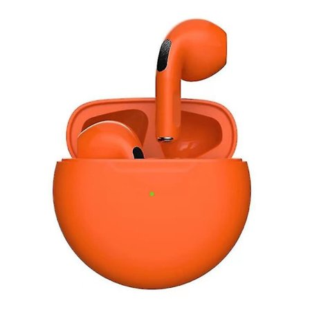 Pro6 Bluetooth True Wireless Tws Brusreducerande Hörlurar Micro-in-ear - Orange