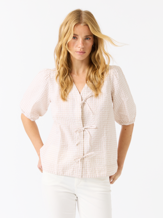 Jean Paul Femme - Lotte bluse - Dame - Beige - Skjorter & Bluser - L