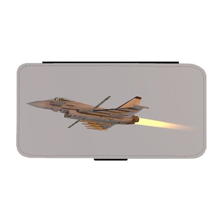Eurofighter Typhoon Jaktflygplan Samsung Galaxy A55 5G Flip Mobilfodral