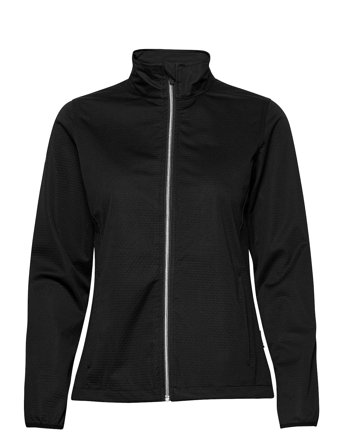 Lds Lytham Softshell Jacket Black Abacus
