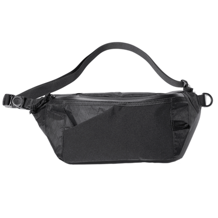 Snow Peak X-Pac Nylon Waist Bag Black