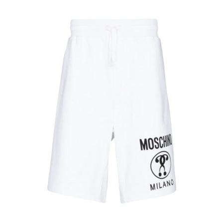 Moschino, Shorts Biały, Mężczyzna, Rozmiar: S
